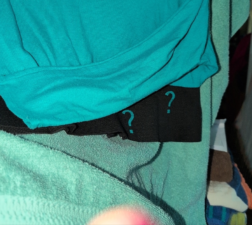 Crop Top With ❓on The Waist, It's Cropped Vibes 1980s ??? Vtg - Picture 7 of 9
